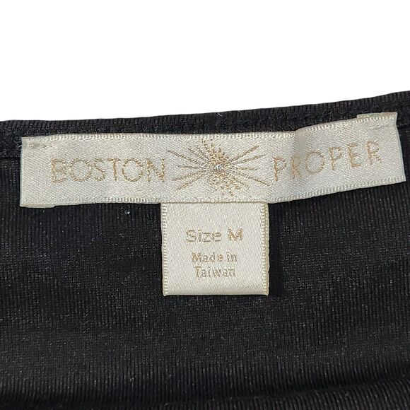 Boston Proper Nude Lined Black Floral Lace Camisole Medium Fairy Sexy Whimsigoth - Picture 5 of 9